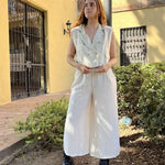 Pantalon largo culotte moderno